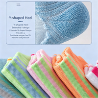 Chaussettes mi-mollet personnalisées colorées pour le sport, respirantes, anti-transpiration, avec semelle épaissie