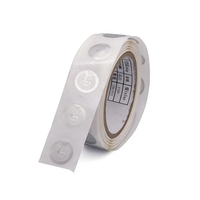 Round Dia NFC Tag HF 13,56 MHz Sticker para Asset Management NFC RFID Tag