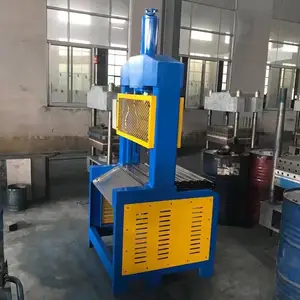 Industrial Rubber Processing Machinery Rubble Block Cutting Machine/ Hydraulic Rubber Bale Cutter