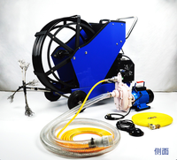 Limpieza ducto pipe cleaner machine extracteur de cuisine kit industriel de limpieza restaurante