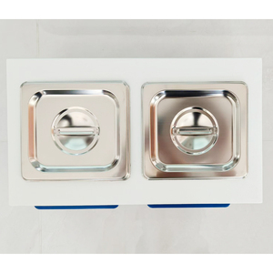 Bagno Termostatico da Laboratorio a 2 Fori in Acciaio Inossidabile, 3L 6L 12L 24L, a Temperatura Costante - Product Image 4