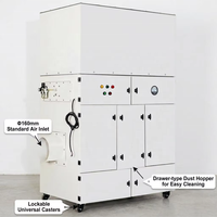 Collecteur de poussière automatique à cartouche à jet pulsé avec filtres revêtus de PTFE, filtration à 99,9 % pour le traitement des poudres en vrac
