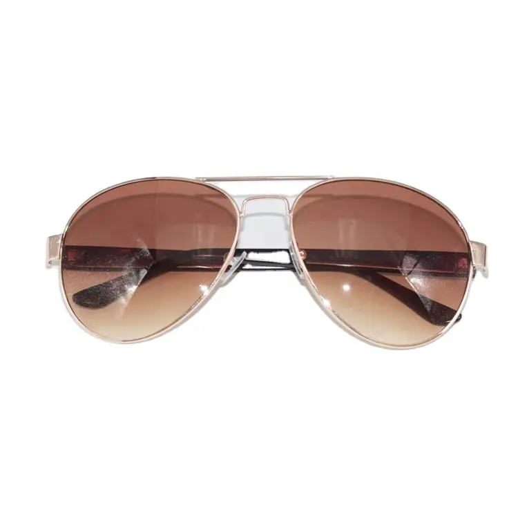 2021 Fashion design glasses UV400 Vintage Mens Glasses Metal Plastic Custom Emboss Logo on Legs Sunglasses