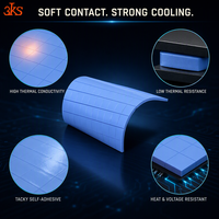 100 coussinets thermiques 10x10x1.5mm, refroidissement rapide, non conducteurs, pour CPU GPU
