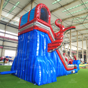 WINSUN Monstre Marin Géant Gonflable Toboggan Aquatique Château Gonflable Commercial pour Enfants Location Événementielle - Product Image 5