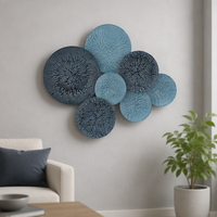 Décoration murale en métal, grande taille, vente en gros, accent décoratif pour la maison, 103,51*5,72*59,69 CM, décoration murale en métal doré pour la maison, luxe