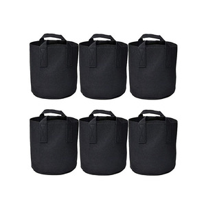 Bolsa para cultivo de tela de fieltro para árboles o flores, 1/3 / 5 / 7 / 10 / <span class=keywords><strong>15</strong></span> / 20 / 25 / 45 / 60 galones - Product Image 2