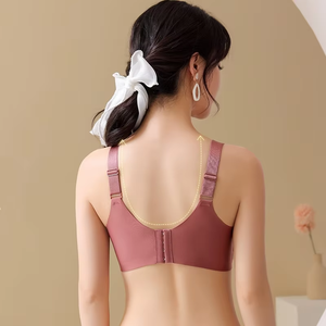 <span class=keywords><strong>Soutien</strong></span>-<span class=keywords><strong>gorge</strong></span> push-up sans fil anti-relâchement pour femmes enceintes et allaitantes Sous-vêtements spéciaux post-partum avec bouton d'ouverture sur le devant - Product Image 2