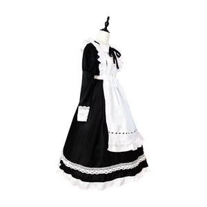 Nuovo stile Cosplay Costume per adulti governante cameriera abito Cosplay gonna lunga manica lunga donna Cosplay Costume Plus Size 5XL - Product Image 5