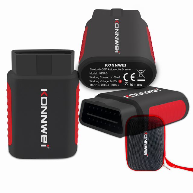 Multi Car Diagnostic Tool OBD2 Scanner Konnwei Kdiag with Full OBD2 Function Full System Diagnostic Software Lifetime Free