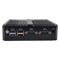 Mini PC Servidor Router Firewall 4*Intel I226 LAN N150 N100 J6412 6*USB 2*DB9 COM DDR5 Pfsense Mini Ordenador de Seguridad de Red