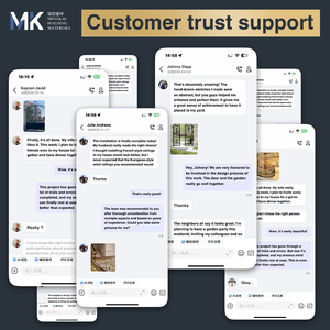 Hiện đại tối giản Đồng biệt thự sân thượng lan can nội thất cầu thang tay vịn Thiết kế thời trang phát triển đô thị khách sạn mingkai - Product Image 6