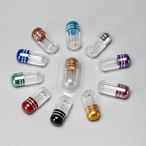 Flacon vide en plastique miniature de haute qualité avec blister en plastique - Product Image 4