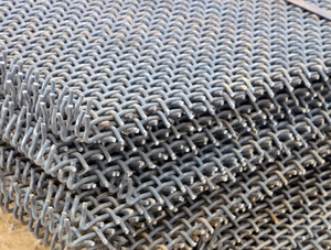 खनन और खनिज प्रसंस्करण के लिए मैंगनीज स्टील बुना हुआ गोल सीव कंपन स्क्रीन - Product Image 6