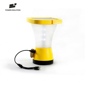 Linterna de Camping LED Solar Portátil de Emergencia, Certificada por TUV, Iluminación LED de 2W con Carga para Teléfono - Product Image 4