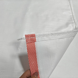 Bolsa de arroz tejida PP para agricultura personalizada con superficie en relieve reciclable para harina de arroz trigo - Product Image 1