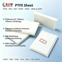 Plaque en PTFE sur mesure 4x8 pour revêtement de réservoir chimique, découpe, joint d'étanchéité et pressage à chaud