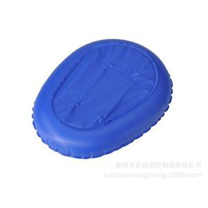 Inflatable Bedpan For Elderly Patients Medical Commode Urinal Nursing Care Blue Oblong Shape Plastic Material - Product Image 4
