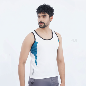 Logo personnalisé coton hommes hommes Muscle Gym course Stringer débardeurs musculation Fitness débardeurs - Product Image 1