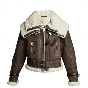 High Quality Men's Motorcycle Leather <b>Jackets</b> Polyester/Cotton <b>Waterproof</b> Windproof Winter <b>Warm</b> Casual Fashion Customizable - Product Image 2