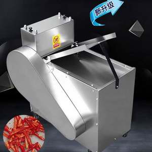 Machine à découper les légumes, hachoir à oignons, coupe-fruits, coupe-piments rouges avec moteur pour usine de transformation des légumes - Product Image 3