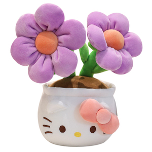 Producto en Tendencia 2025: Peluche de Gato, Decoración Suave para el Hogar, Lindo y Divertido Peluche de Flor, Peluche de Planta - Product Image 1