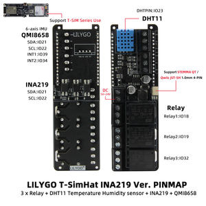 En stock – Carte d'extension de développement originale LILYGO T-SimHat H559 CAN RS485 pour relais et capteurs, compatible avec les séries T-SIM7000/A7670/A7608 - Product Image 6