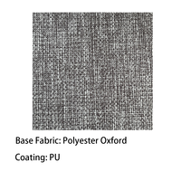 Tissu Oxford ignifuge CPAI 84, résistant aux flammes, imperméable, enduit de PU à mémoire de forme, pour utilisation automobile, certifié NFPA 1280D ATY