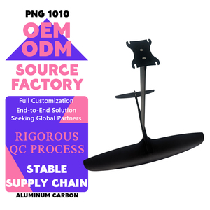 Surf Foil PNG 1010 Hydrofoil en carbone Aile en aluminium Glisse fluide Haute flottabilité Contrôle stable Facile à manier Sports nautiques Loisirs - Product Image 1