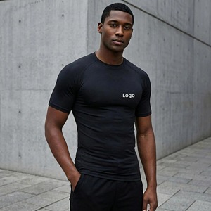 เสื้อยืดออกกำลังกายทรงสลิมฟิต พิมพ์ลายดิจิทัล ผลิตจากโพลีเอสเตอร์รีไซเคิลคุณภาพสูง เป็นมิตรต่อสิ่งแวดล้อม รับผลิตตามแบบ ODM พร้อมโลโก้ของลูกค้า - Product Image 1