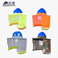Casque de sécurité OEM ODM avec logo personnalisé, couverture intégrale, maille respirante, pour travail extérieur, fourni par l'usine, avec pare-soleil