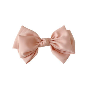 <span class=keywords><strong>Barrette</strong></span> avec gros nœud pour les cheveux, accessoire de coiffure pour femme, créative, en tissu, boutique coréenne, pinces à cheveux, 10 unités - Product Image 3