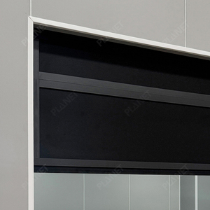 Tùy chỉnh hiện đại điện gagade cửa 9x9 màu đen nhôm tự động nhà để xe voiture cho biệt thự tính năng chống thấm nước - Product Image 5