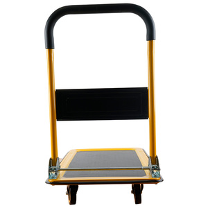 Carro de <span class=keywords><strong>Plataforma</strong></span> de Acero de Cuatro Ruedas de Alta Calidad <span class=keywords><strong>para</strong></span> Supermercado y Almacén, Carro de Carga Industrial Moderno, el Más Vendido - Product Image 1