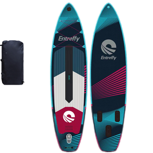 Nhà máy trực tiếp 34 \ "rộng PVC Stand-Up Paddle sup <span class=keywords><strong>Board</strong></span> Inflatable <span class=keywords><strong>Surf</strong></span> câu cá Kayak gỗ hạt thả khâu thiết kế cho trẻ em - Product Image 2