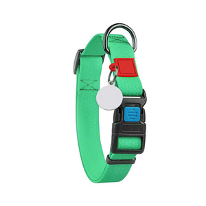 <span class=keywords><strong>Collare</strong></span> per Cani Personalizzato di Lusso, Impermeabile, a Sgancio Rapido, Resistente, Regolabile, con Texture a Nido d'Ape in PVC e Targhetta Identificativa - Product Image 6