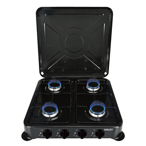 HALEY, cocina Comercial <span class=keywords><strong>de</strong></span> 4 quemadores <span class=keywords><strong>de</strong></span> alta calidad, estufa <span class=keywords><strong>de</strong></span> <span class=keywords><strong>Gas</strong></span>, <span class=keywords><strong>encimera</strong></span> <span class=keywords><strong>de</strong></span> mesa con <span class=keywords><strong>tapa</strong></span> <span class=keywords><strong>para</strong></span> uso en Hotel al aire libre, cocina portátil <span class=keywords><strong>de</strong></span> cuatro cocinas - Product Image 2