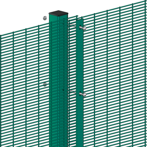 Clôture 358 Clôture électrique anti-escalade clôture de sécurité en fer extérieur avec modélisation 3D assemblage facile galvanisé écologique - Product Image 1