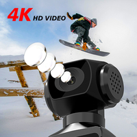 Caméra d'action corporelle 4K/5K Ultra HD Caméra vidéo Vlog rotative Caméra vidéo DV de sport étanche Casque de vélo Enregistreur de conducteur