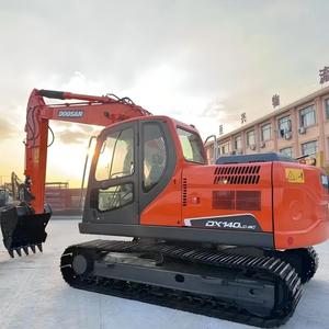 รถขุดตีนตะขาบ Doosan DX140LC-9C มือสอง ขนาด 14 ตัน เครื่องขุดไฮดรอลิก สำหรับงานก่อสร้าง - Product Image 1