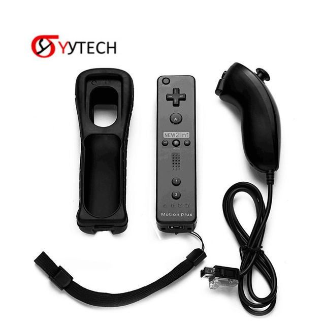 SYYTECH Remote Controller Built in Motion Plus for Nintendo WII Gaming Accessory