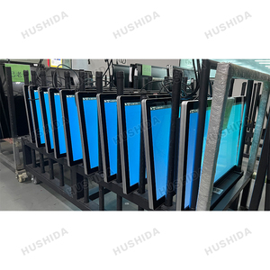 भुहिदा एलसीडी अल्ट्रा पतली उच्च रिज़ॉल्यूशन वाई-फाई दीवार घुड़सवार कैपेसिटिओच स्क्रीन एलसीडी विज्ञापन प्रदर्शन - Product Image 1