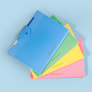 New <span class=keywords><strong>2025</strong></span> mở rộng tập tin thư mục văn phòng phẩm và văn phòng sáng tạo A4 đồng bằng cao đẳng kinh doanh thư mục Túi trong màu sắc khác nhau - Product Image 2