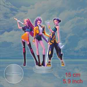 Figura Acrílica Coleccionable de K-Pop Demon Hunters, Adorno de Escritorio, Superestrella, Creativa y <span class=keywords><strong>Cultural</strong></span> - Product Image 6