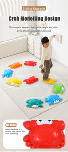 Stepping Stones para niños, 3 juegos de piedras de equilibrio para niños pequeños, juguetes sensoriales antideslizantes, carrera de obstáculos para habilidades de coordinación para niños - Product Image 3