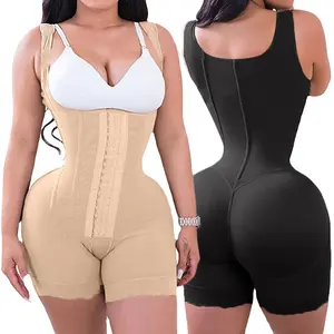 Kadın Shapewear Powernet Faja 3 kanca Fajas post-operatorias Fajatex postoperatif kuşak kolombiyalı Lipo sıkıştırma kuşakları