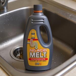 Déboucheur liquide sans acide 1 L pour canalisations - Product Image 2