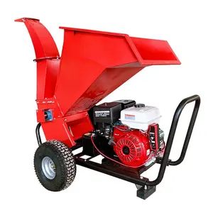 Professional Customized Sawdust Wood Chipper 7.5kw Wood Chipper Machine With 15hp Electric