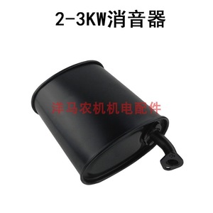 ท่อเก็บเสียงเครื่องกำเนิดไฟฟ้า 2-3KW 5-6KW 7-8KW ท่อไอเสียเหล็กสำหรับชิ้นส่วนเครื่องยนต์เบนซิน - Product Image 4