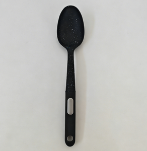 Mestolo da Cucina in Nylon Nero con Impugnatura TPR, Resistente al Calore, Flessibile, Anti-Graffio, Lavabile in Lavastoviglie, Sicuro per Pentole Antiaderenti, Ideale per Zuppe e Brodi - Product Image 4